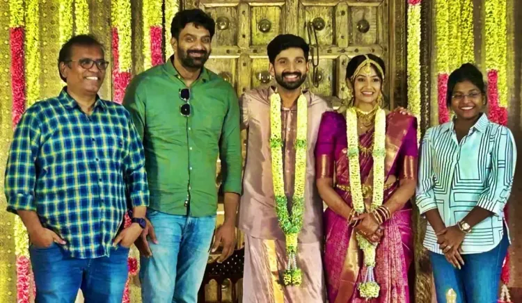Actor Kishen Das Ties the Knot with Suchithra
