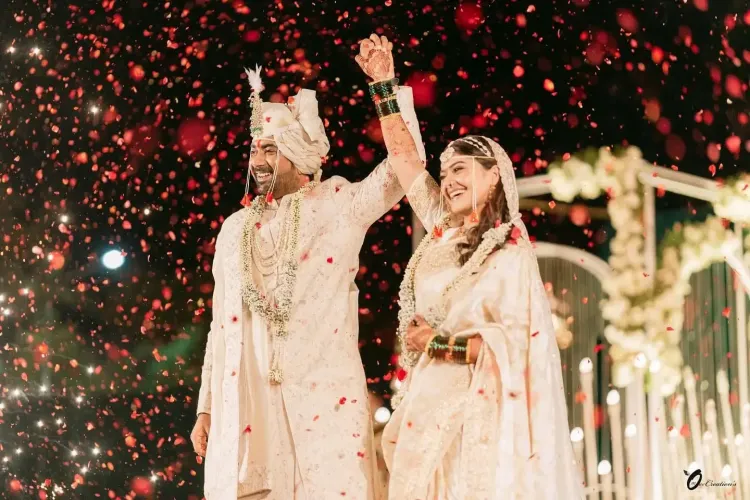 Actress Vaibhavi Shandilya Ties the Knot with Harshwardhan in Kolhapur