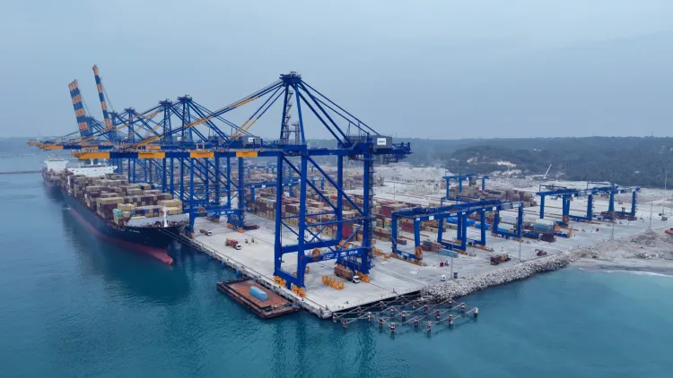 How did Adani Ports secure Rs 5,000 crore via a 15-year non-convertible debenture?