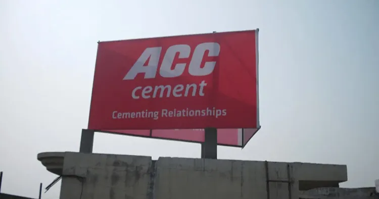 ACC Ltd, a Cement Leader, Sees 103% Profit Surge in Q3