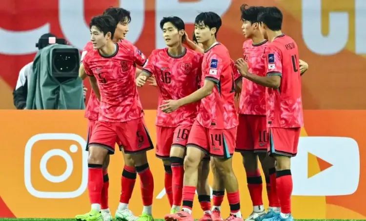 AFC U20 Asian Cup: Korea Republic Advances to Knockout Stage After 4-1 Triumph Over Thailand