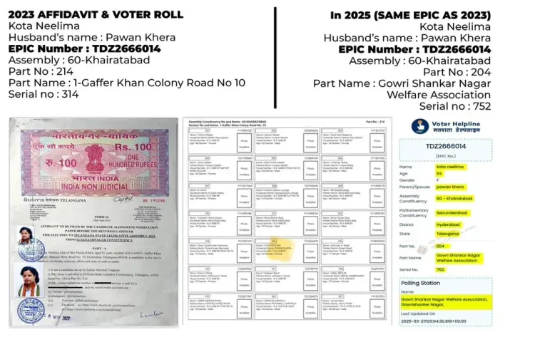 Is the BJP Targeting Pawan Khera and His Wife Over Voter IDs?