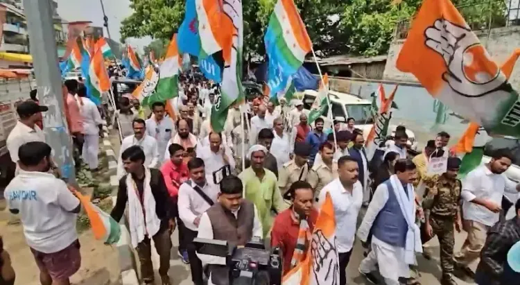 What is Congress's 'Save the Constitution' March in Patna Ahead of Bihar Elections?