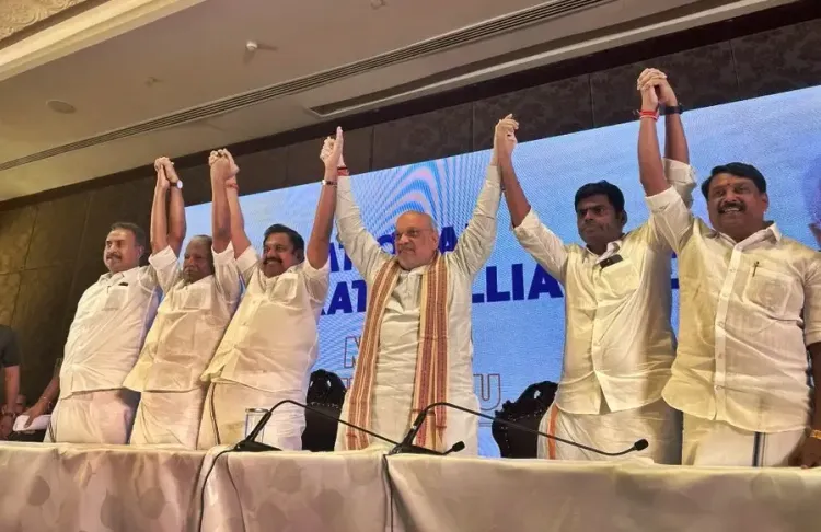 AIADMK Takes the Helm of NDA in Tamil Nadu: Amit Shah Declares Alliance Revival