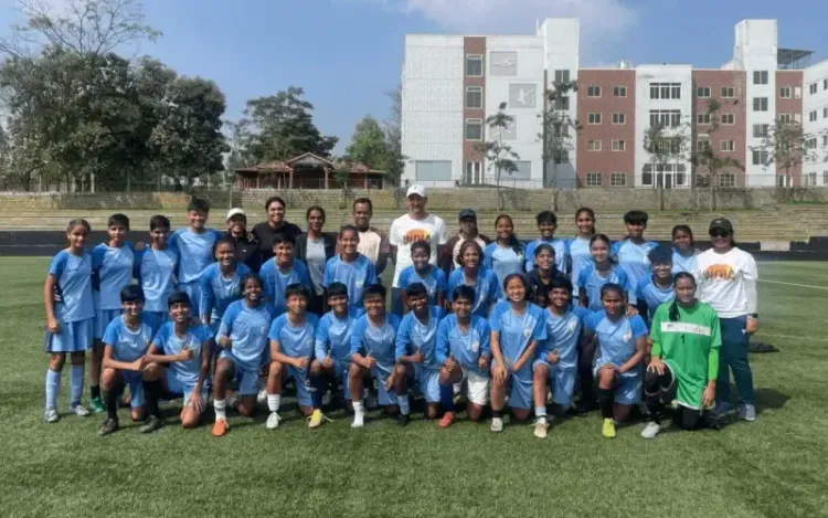 India U17 Women's Team's First Training Camp of 2025 Under Alexandersson