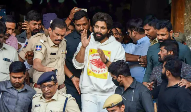 Tollywood Star Allu Arjun Placed in 14-Day Judicial Custody Following Theatre Stampede Incident