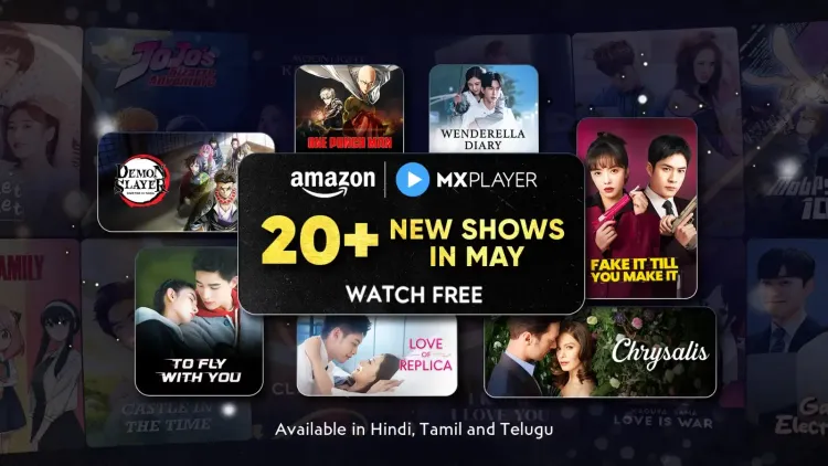 What New International Titles Did Amazon MX Player Unveil at WAVES 2025?