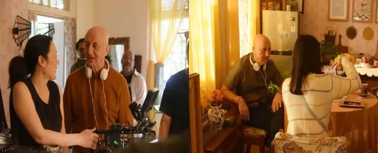 Anupam Kher Offers a Sneak Peek into the Production of 'Tanvi The Great'