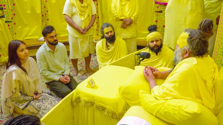 What Life Lessons Did Anushka Sharma and Virat Kohli Learn from Swami Premanand?
