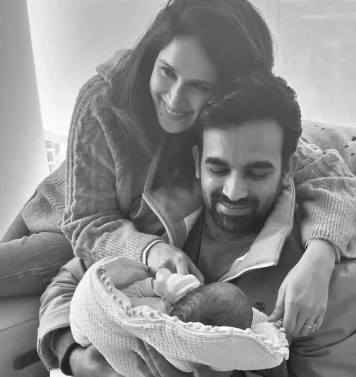 Sagarika Ghatge and Zaheer Khan Celebrate Birth of Their Son