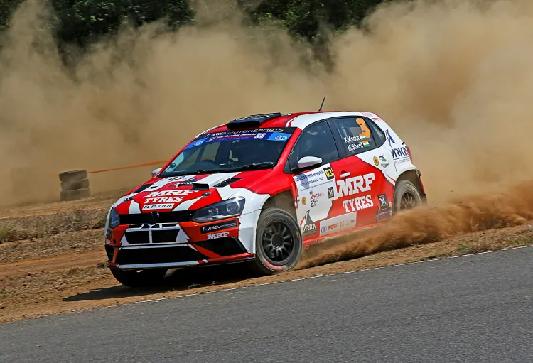 APRC 2025: Karna Kadur and Musa Sherif Lead at Indu Chandhok Memorial South India Rally