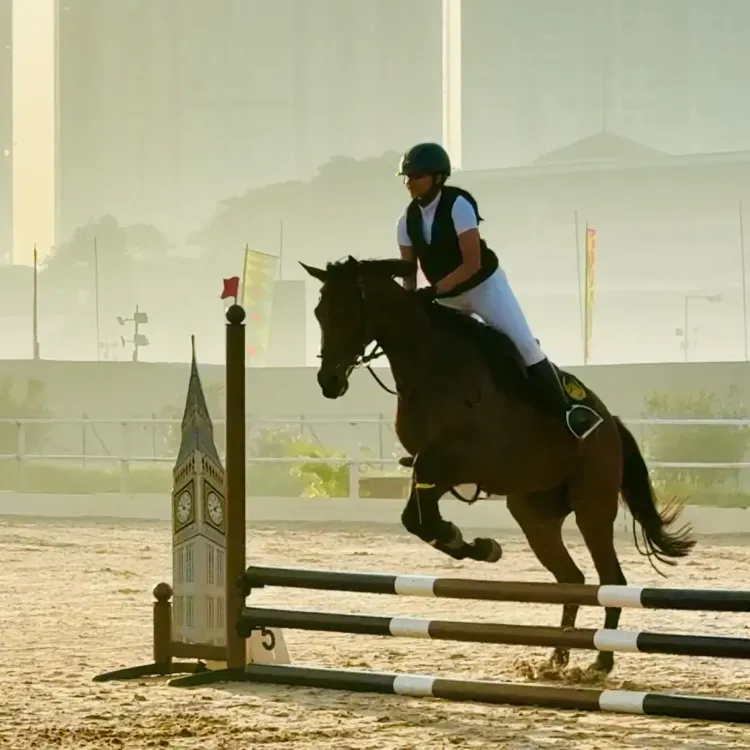 Ira Teny Triumphs with Gold at Weekend Horse Show in Showjumping