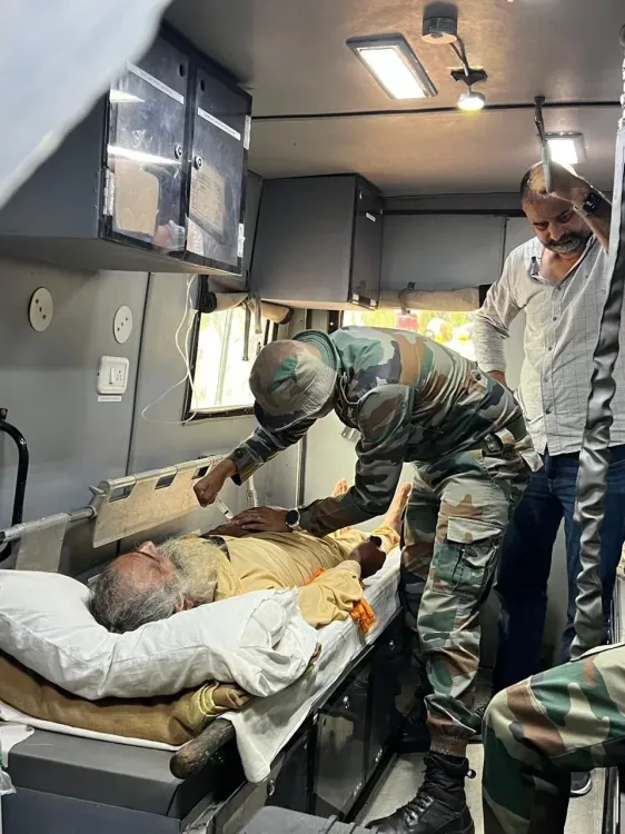 How Did the Army Rescue a Snake-Bite Victim Amid Floods in Amritsar?