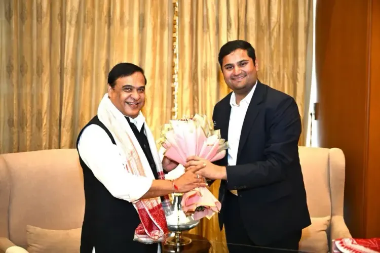 Assam's CM Discusses Rs 50,000 Crore Investment Plan with Jeet Adani