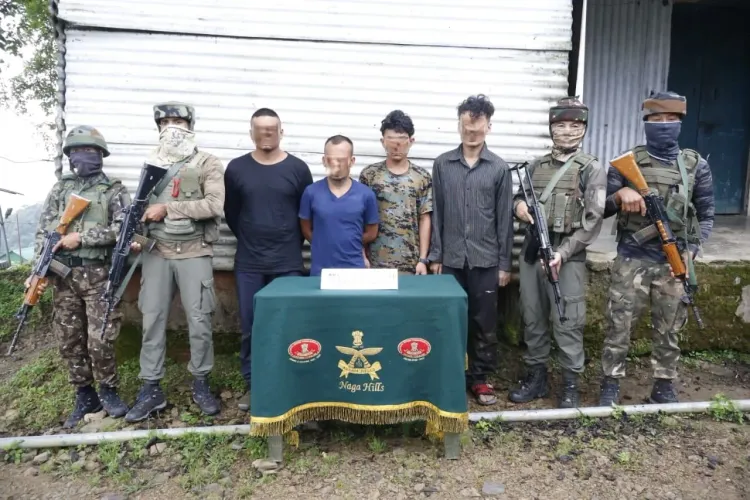 Did Assam Rifles Apprehend 4 PLA Militants Along India-Myanmar Border?