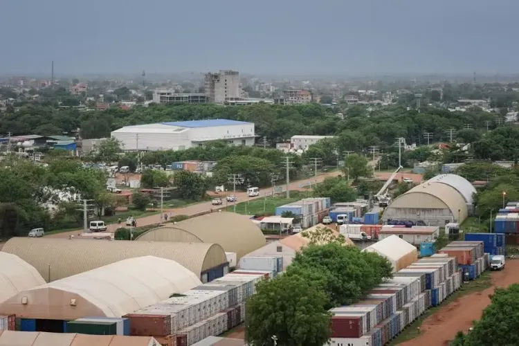 What is the AU, IGAD delegation doing in South Sudan?