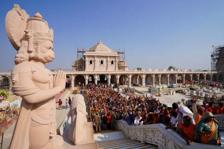 Ayodhya Prepares for Ram Navami with Divine Decor and Security Measures