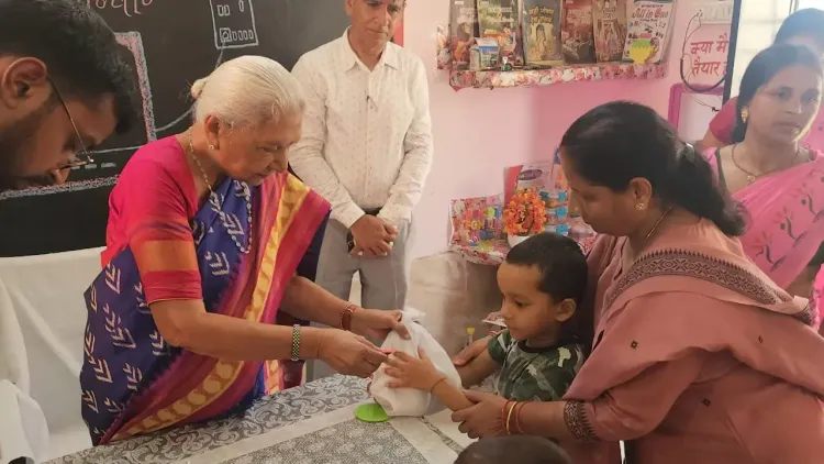 क्या राज्यपाल ने अयोध्या के अमौना विद्यालय और आंगनबाड़ी केंद्र का निरीक्षण किया?