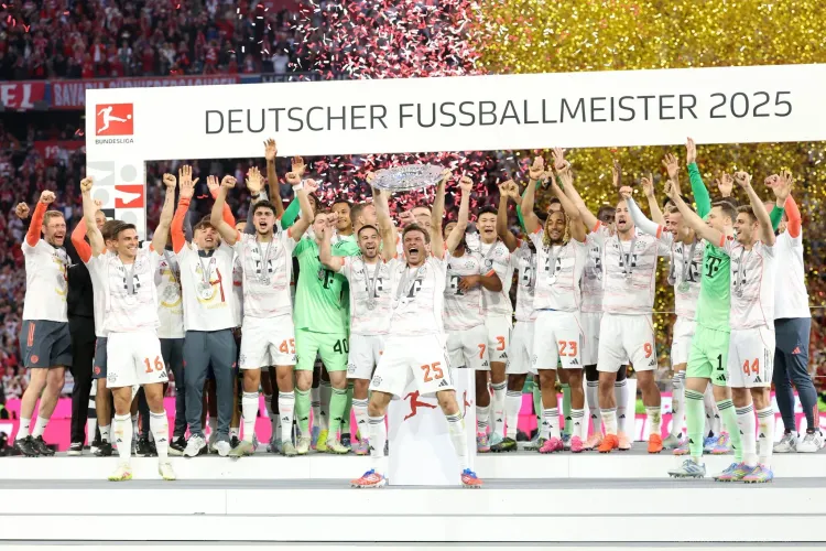 Did Bayern Munich Celebrate a Title on Muller's Farewell Night?