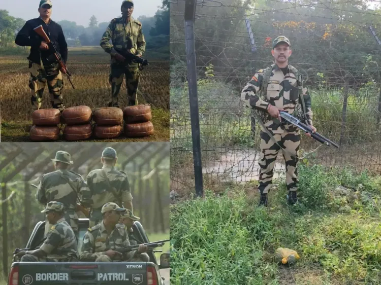 Attempted Assault on BSF Personnel by Smugglers in Tripura