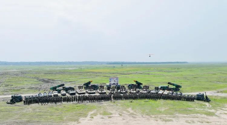How does the Bengal exercise ‘Teesta Prahar’ demonstrate combat synergy & readiness?