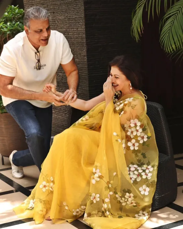 Did Bhagyashree's husband finally propose to her?