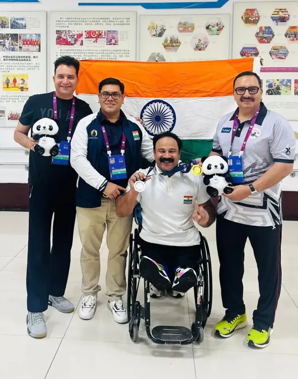 क्या भारत ने विश्व पैरा पावरलिफ्टिंग विश्व कप के पहले दिन स्वर्ण और अन्य पदक जीते?