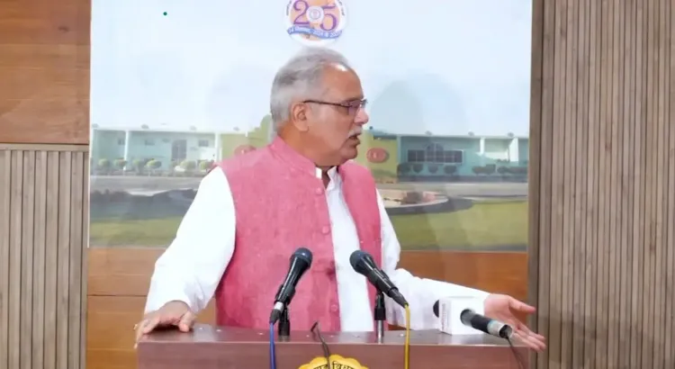 Bhupesh Baghel Accuses BJP of Defamation Tactics Using ED Raids