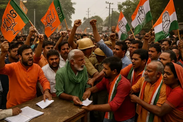 What Happened in Bihar as BJP and Congress Workers Clashed Over PM Modi’s Mother Comments?