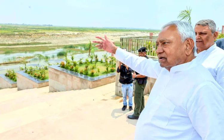 How is Bihar CM Reviewing Ganga Revival Works at Bakhtiyarpur?