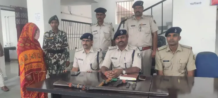 क्या बिहार के मोतिहारी में अवैध हथियारों के साथ महिला की गिरफ्तारी ने सुरक्षा व्यवस्था को चुनौती दी?