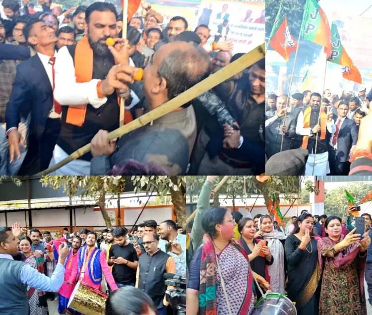 Bihar BJP Leaders Revel in Delhi Assembly Election Triumph