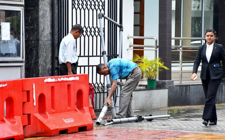 What Happened During the Bomb Threat at Jaipur Hotels?