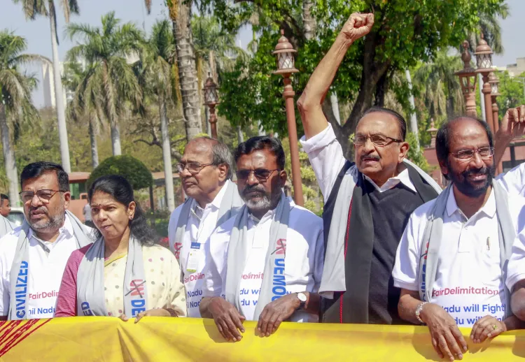 Parliamentary Proceedings Halted Until Friday Due to DMK Protests Against Delimitation