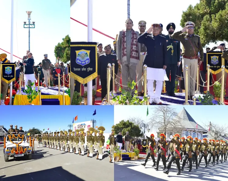 Himachal Pradesh Marks 76th Republic Day Despite Chill