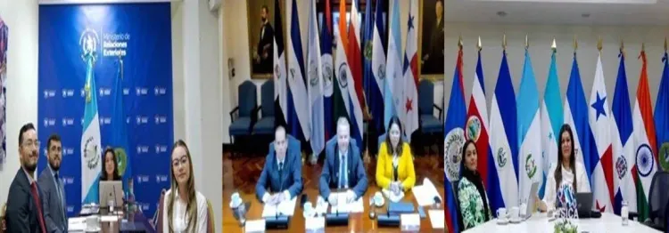 How are Central American countries recognizing India's role in South-South cooperation?