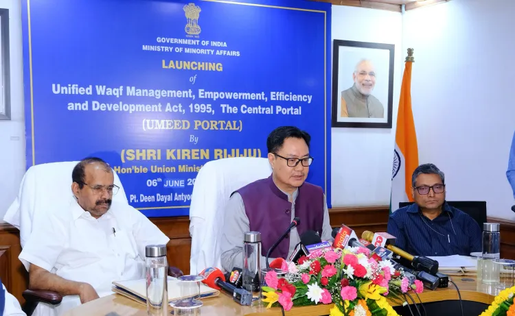 Has the Centre Launched the UMEED Portal for Waqf Properties?