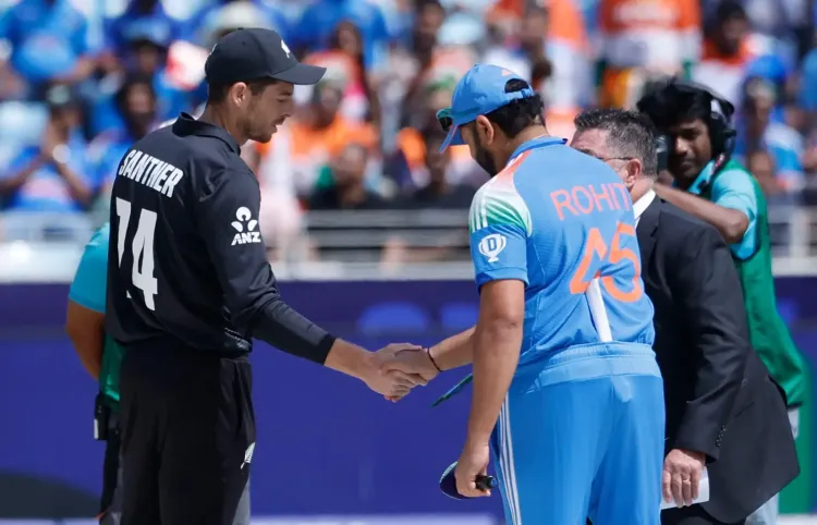 Champions Trophy: Chakaravarthy, Mitchell Join as NZ Opts to Bowl First Against India