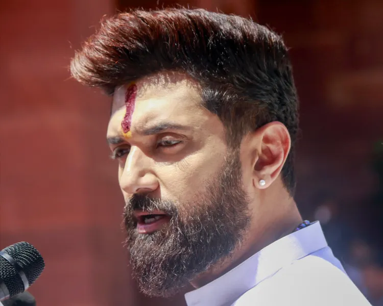 Chirag Paswan Critiques Congress Protests Regarding National Herald Case, Questions INDIA Bloc's Cohesion