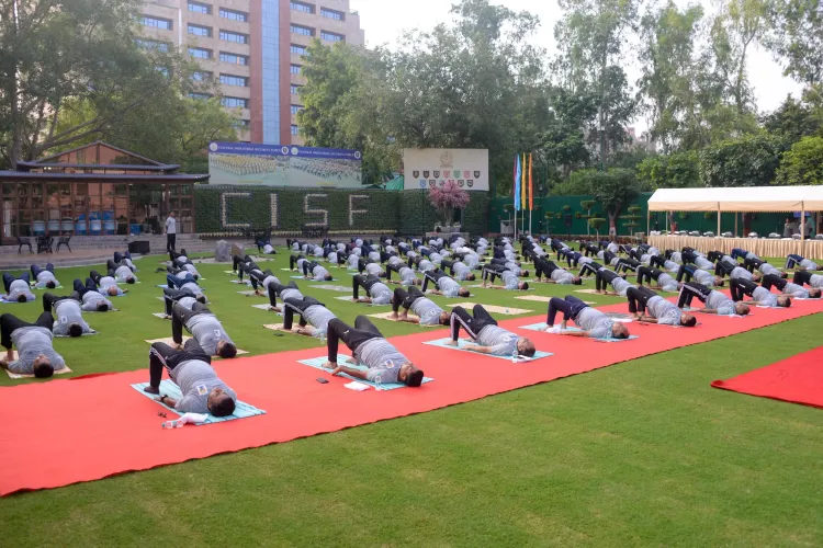 क्या सीआईएसएफ ने योग के माध्यम से निरोग रहने का संदेश दिया?