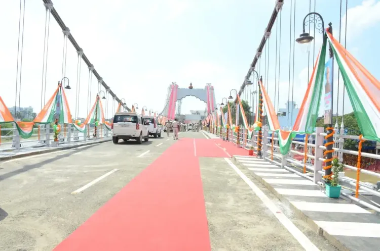 Did CM Nitish Kumar Just Inaugurate 17 Projects and Bihar’s First Cable Suspension Bridge?