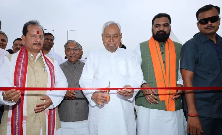 Did CM Nitish Kumar Inaugurate the Six-Lane Ganga Bridge Connecting Patna to North Bihar?