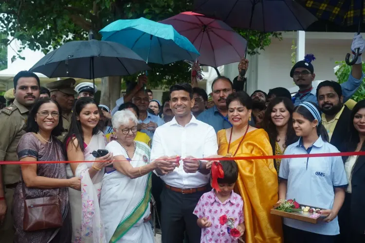 क्या शुभांशु शुक्ला ने ‘शक्स कोर्टयार्ड’ का लोकार्पण कर पुरानी यादों को ताजा किया?