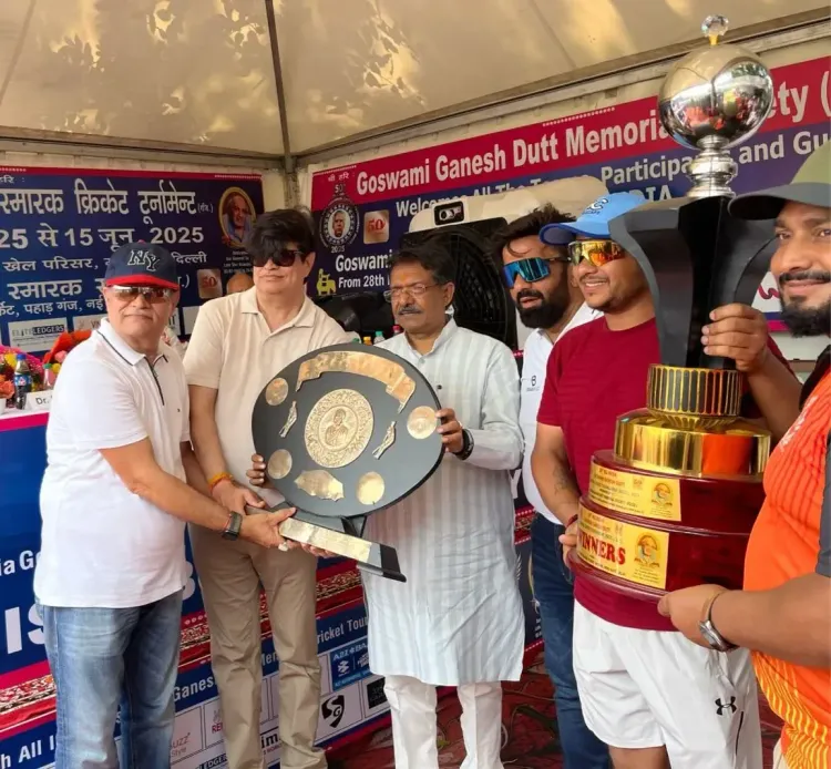 क्या कोलाज ग्रुप ने 50वां ऑल इंडिया गोस्वामी गणेश दत्त मेमोरियल क्रिकेट टूर्नामेंट (पंजी.) जीता?