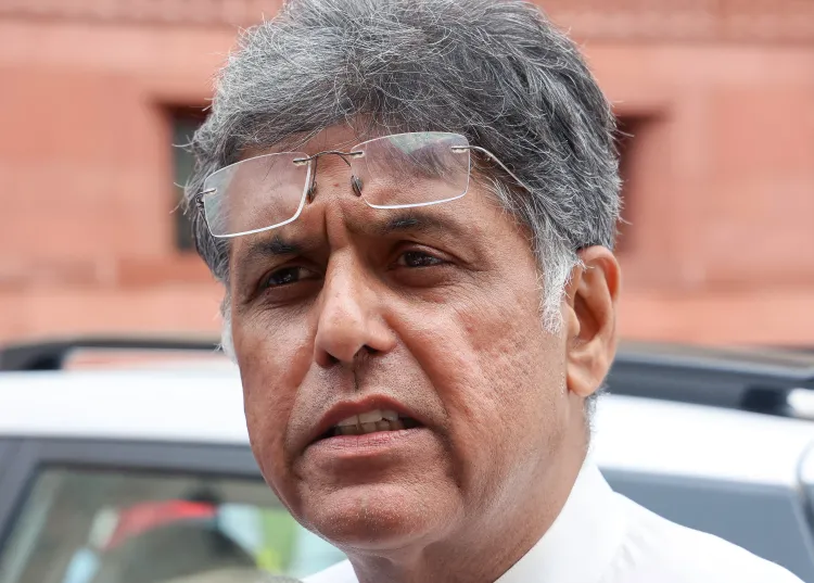 How Did Cong's Manish Tewari Respond to US Tariff Threat?