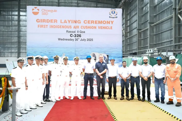 Is India Set to Unveil Its First Homegrown Hovercraft for the Coast Guard?