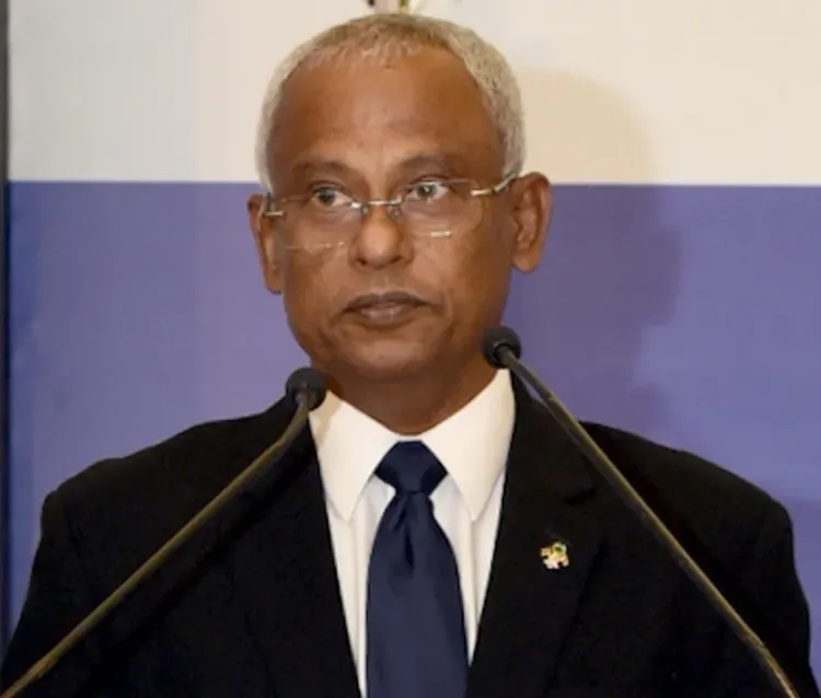 Country heading towards authoritarian regime, warns former Maldives President Solih