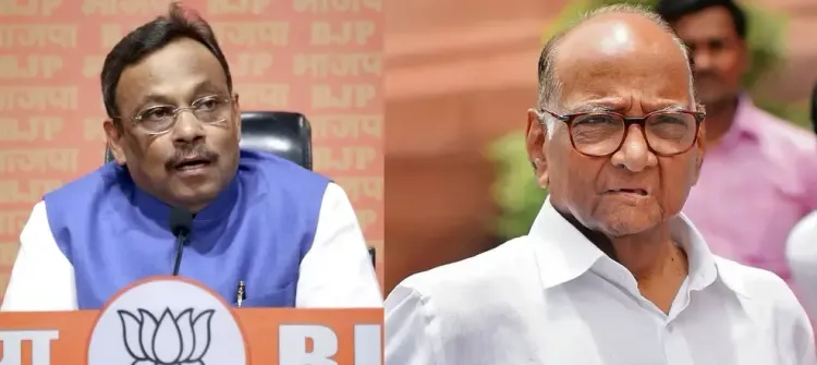 Nation Aware of Mumbai's Underworld During Your Tenure: Vinod Tawde to Sharad Pawar