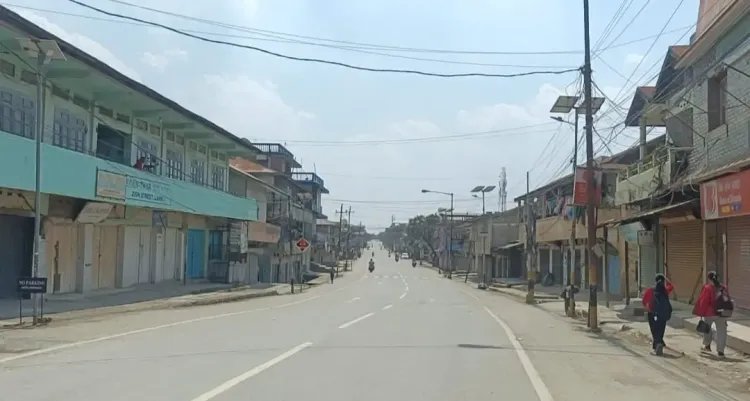 Curfew and Shutdown Continue to Disrupt Life in Churachandpur, Manipur for Fourth Consecutive Day