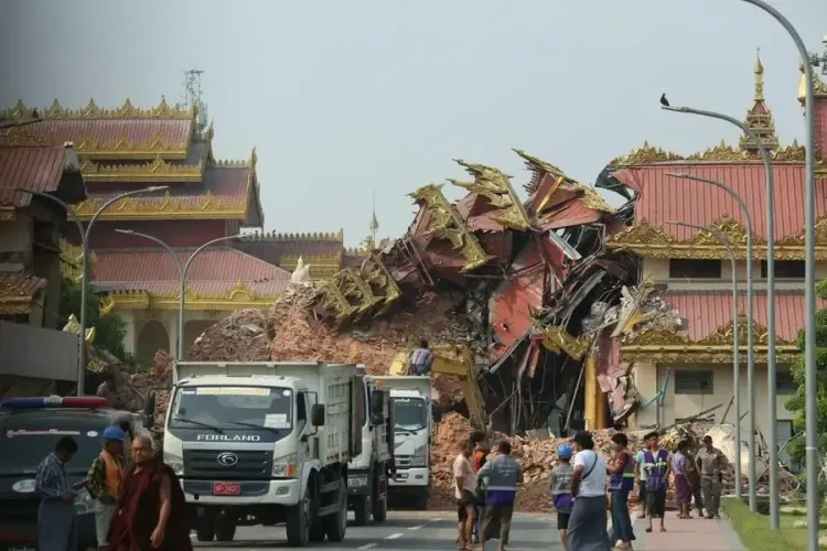 Death toll climbs to 1,644 after severe earthquake in Myanmar